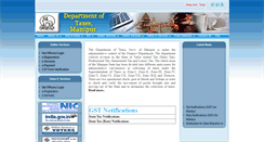 Desktop Screenshot of manipurvat.gov.in